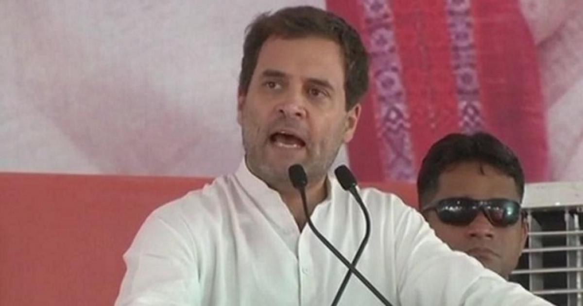 Rahul Gandhi launches Congress campaign in Rajasthan, targets PM on Rafale again